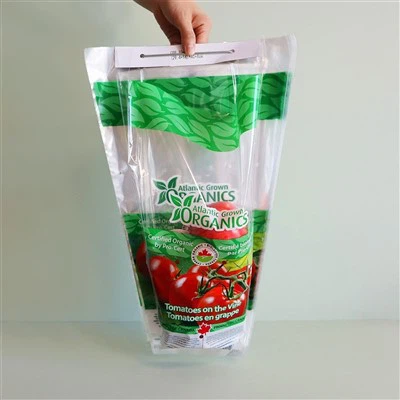 Verse groente Wicketed polyzakken