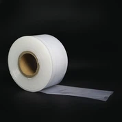 Transparante polyethyleen platliggende slang